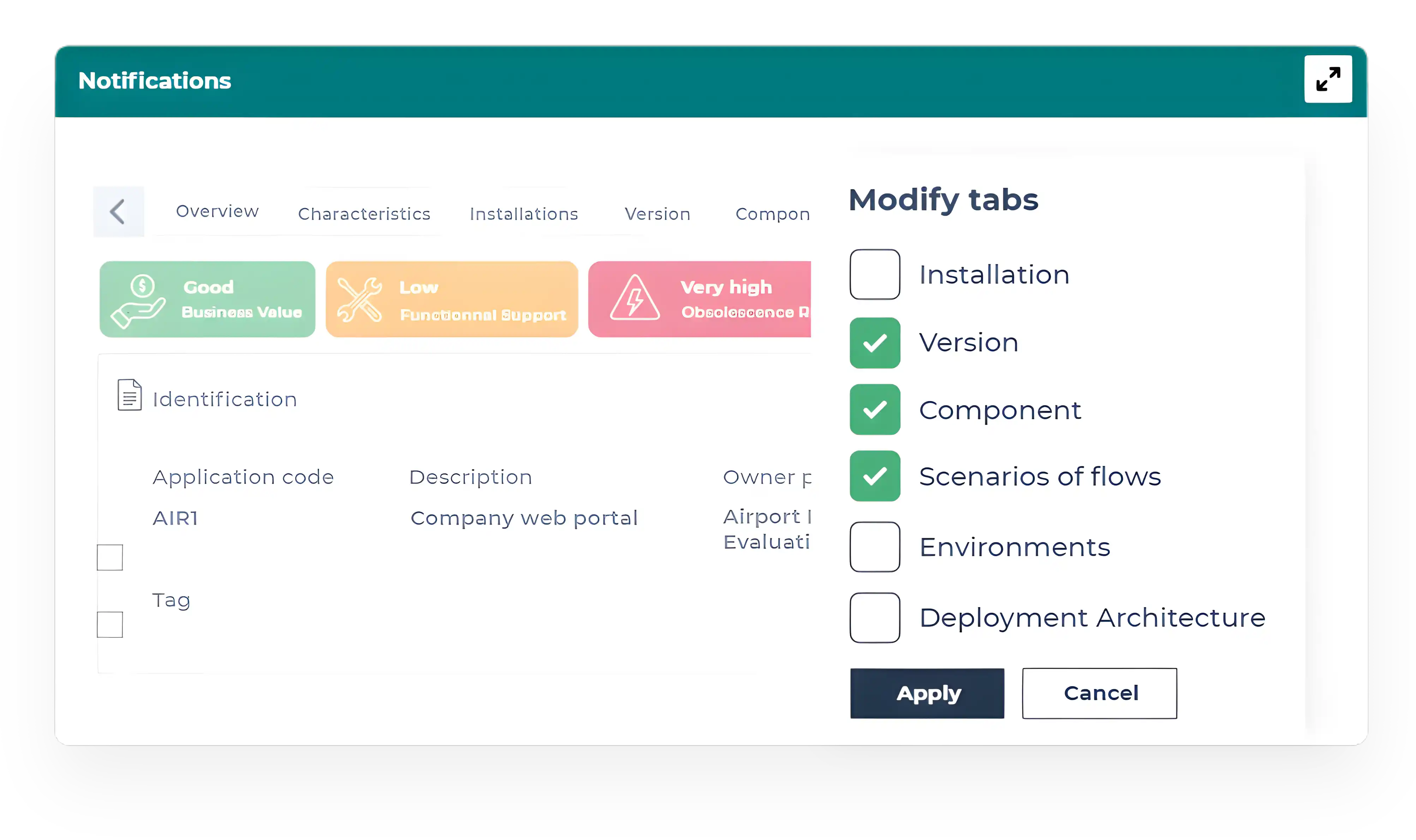 feature hopex enterprise architecture is modular