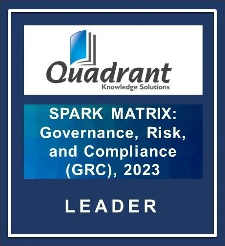 SPARK MatrixTM for Governance, Risk and Compliance platform by Quadrant Knowledge Solutions