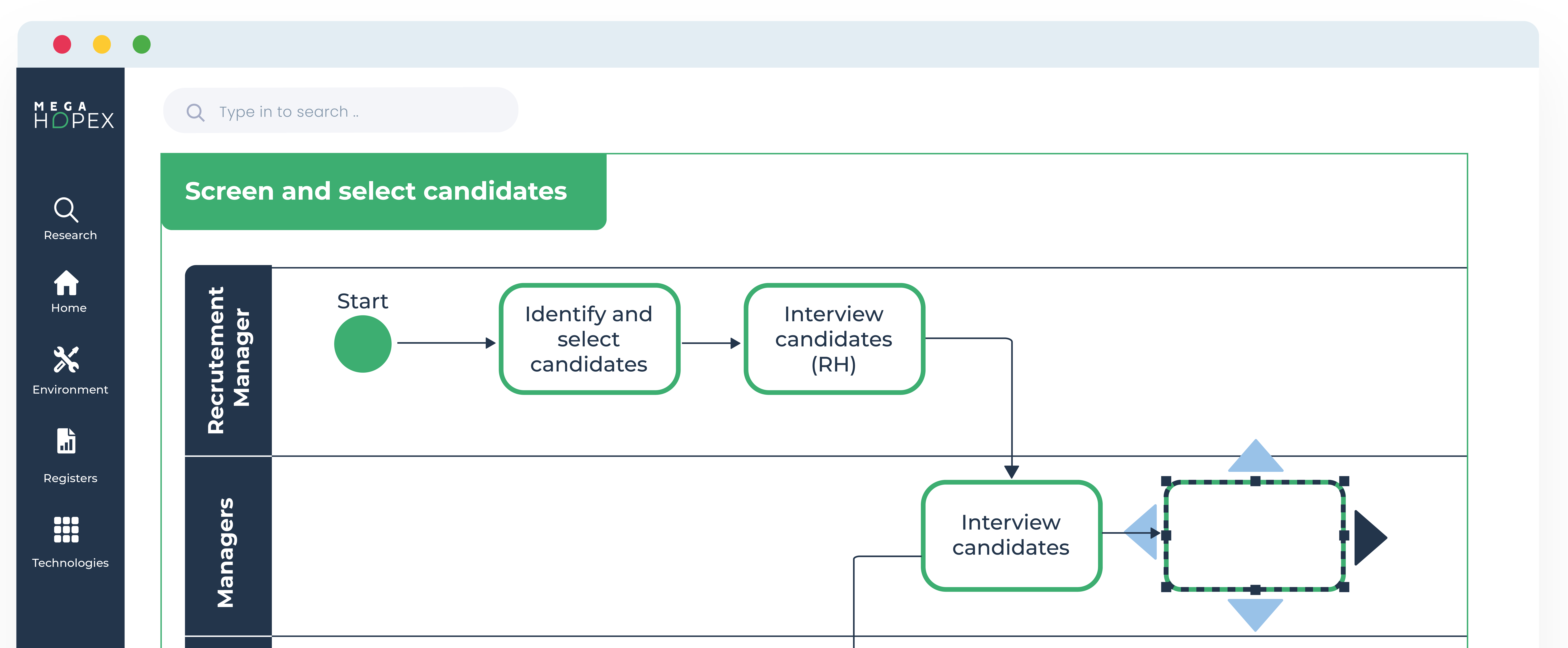 Logiciel d'analyse et de gestion des processus métier