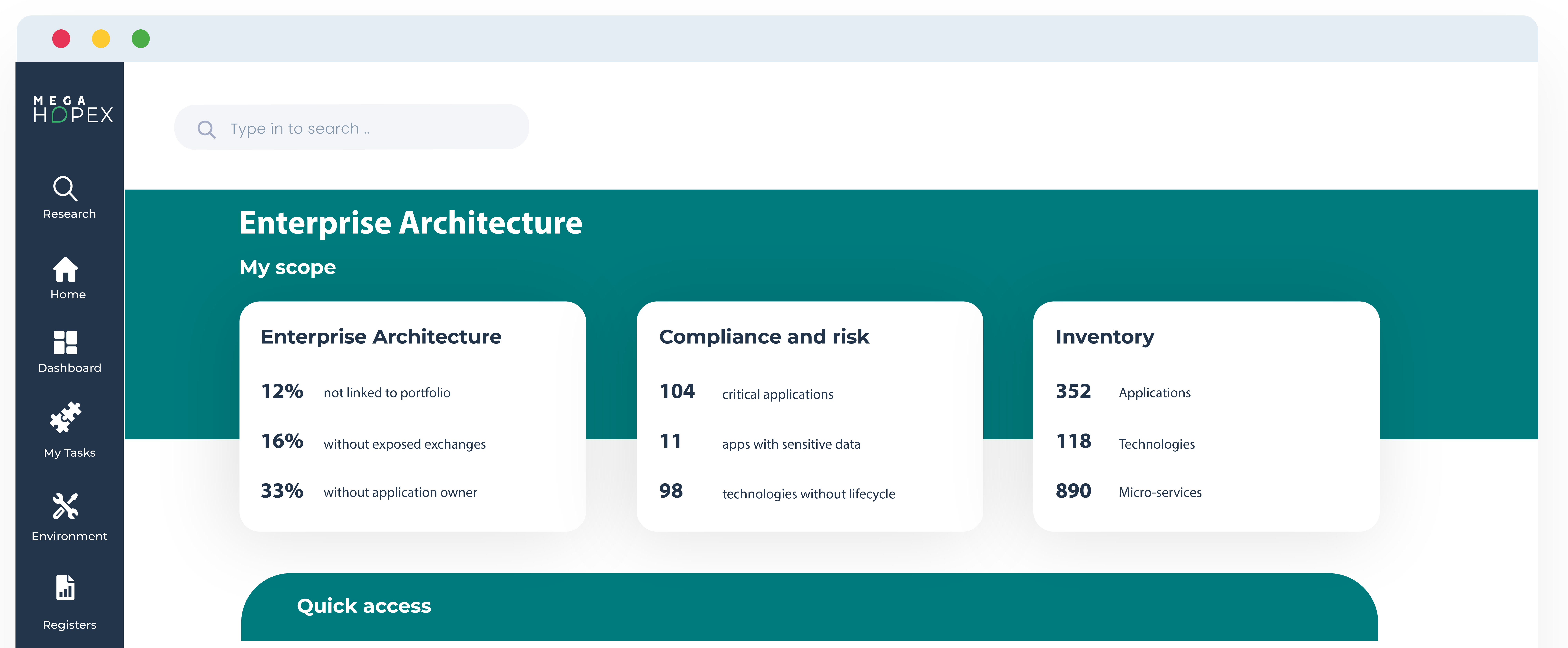 Enterprise Architecture tool eam ea software