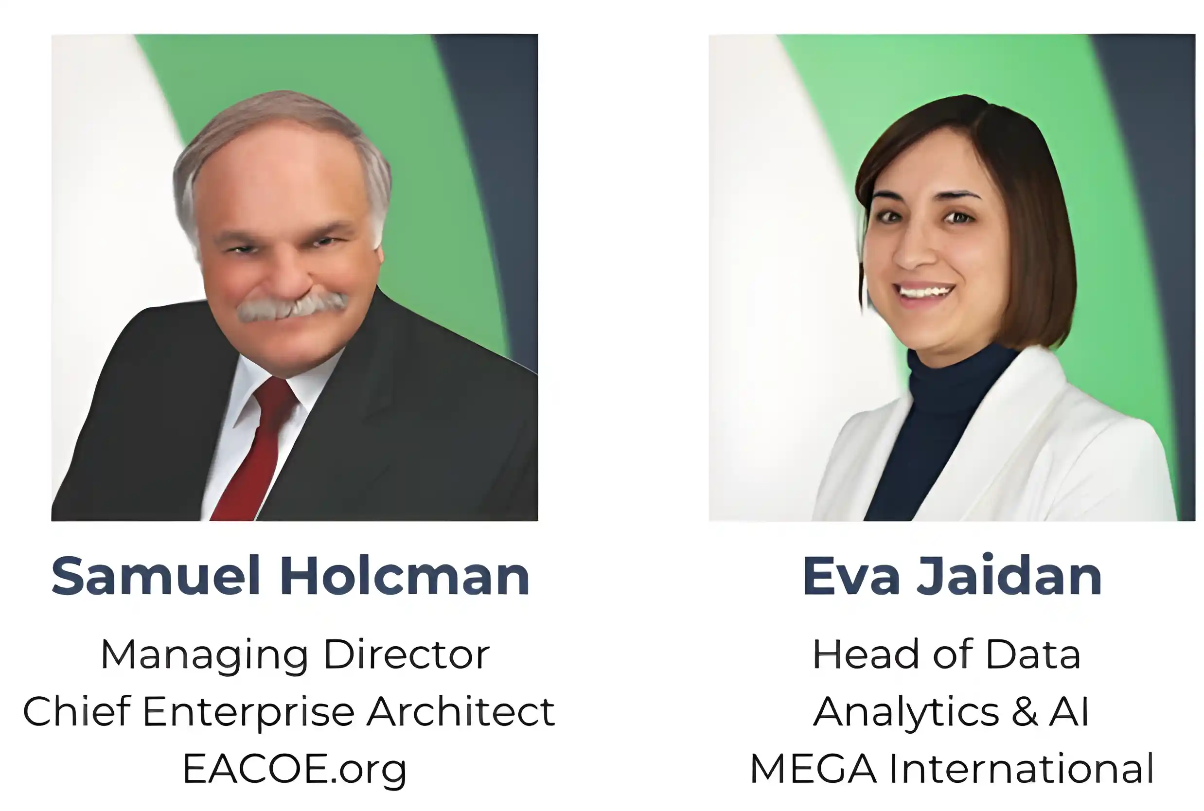  Portraits of Samuel Holcman and Eva Jaidan - Decoding EA: The Four Types of LLM Data