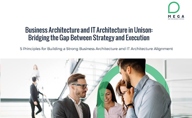 Business Architecture and IT Architecture in Unison: Bridging the Gap Between Strategy and Execution