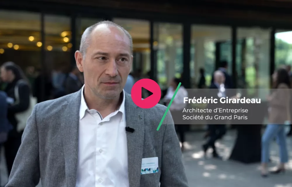 Vidéo Frédéric Girardeau – Architecte d’Entreprise – Société du Grand Paris 