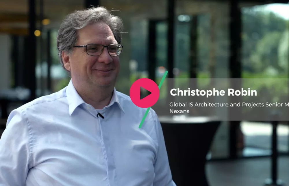 Interview video client NEXANS - Role de l'architecture d'entreprise