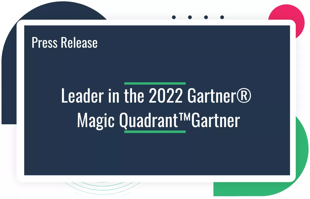 Press release - Leader in 2022 EA Gartner MQ