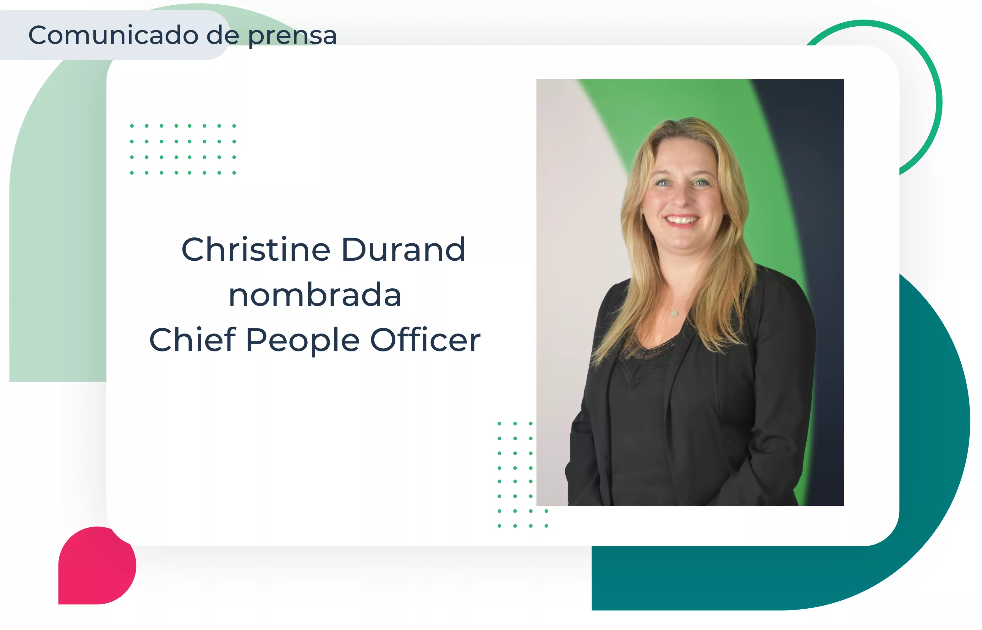 Christine Durand nombrada CPO
