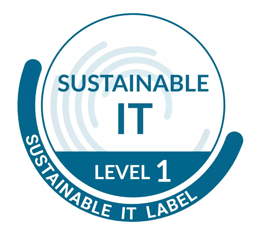 Logo - Sustainable IT - Level 1 (EN)