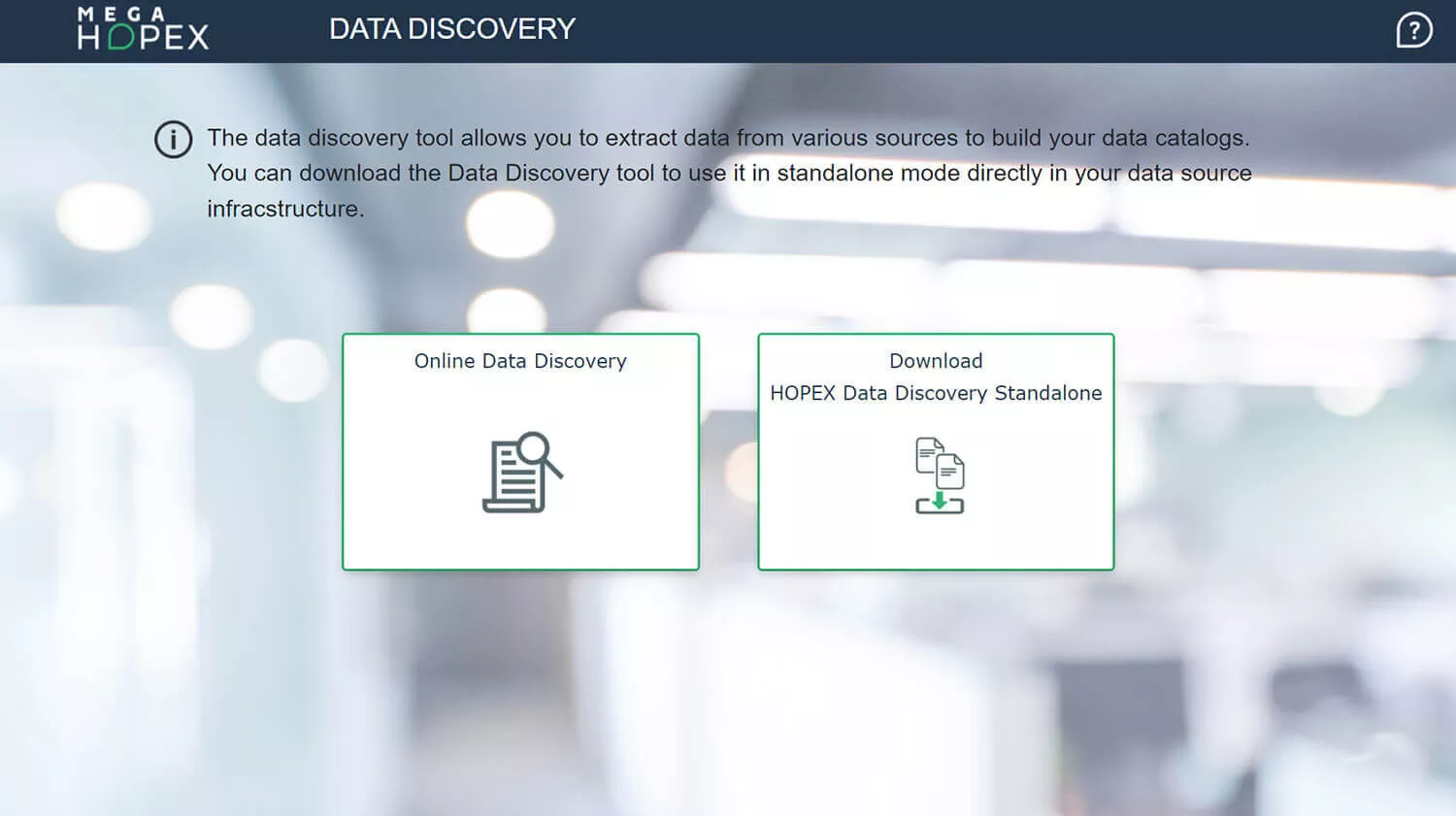 Discover and map your metadata