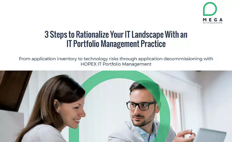 3 Steps to Rationalize Your IT Landscape With an IT Portfolio Management Practice