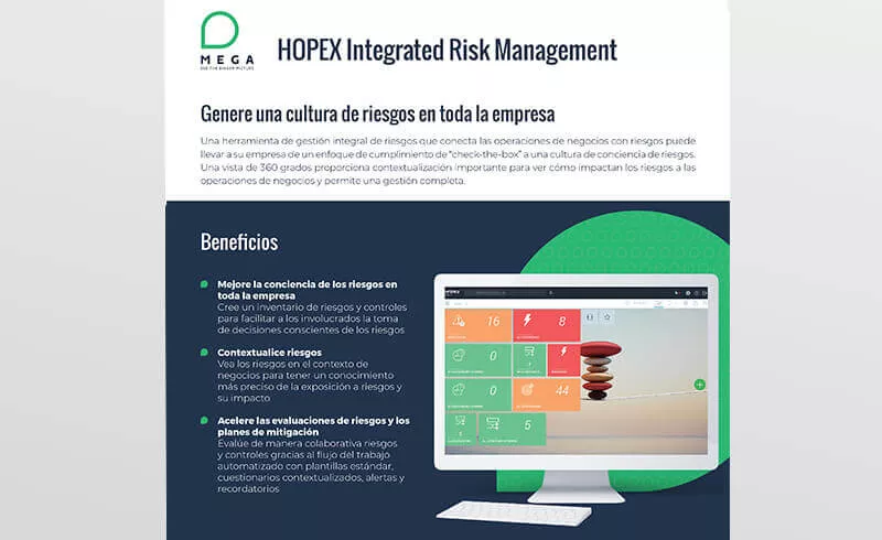 HOPEX Integrated Risk Management