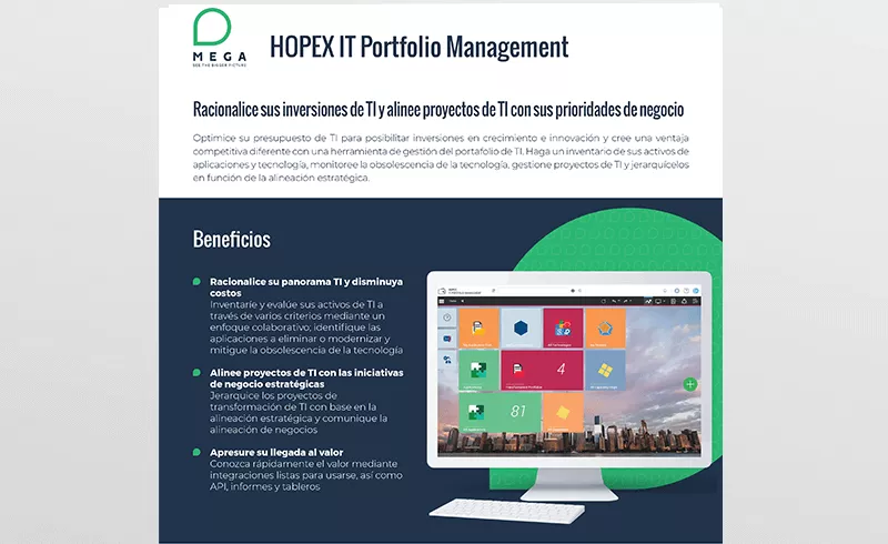 HOPEX IT Portfolio Management