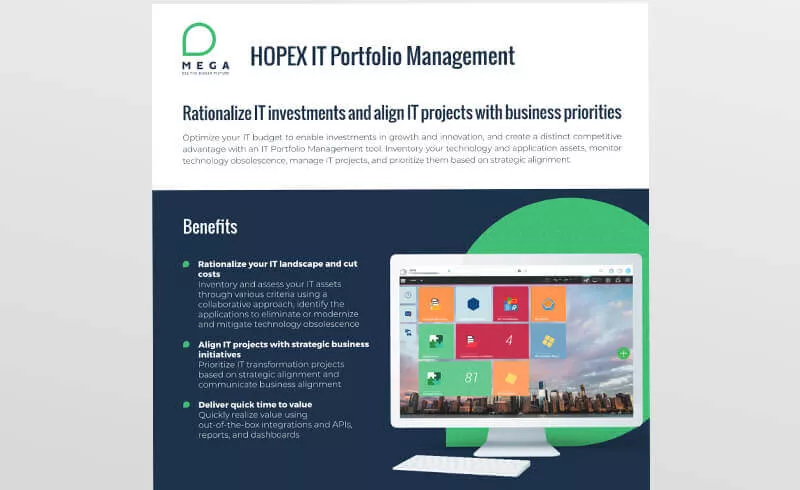 HOPEX IT Portfolio Management