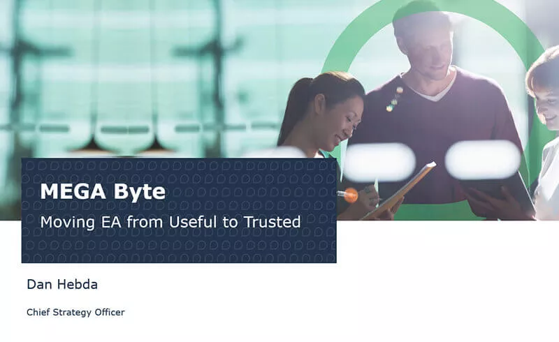 Move to a Trusted Enterprise Architecture Practice