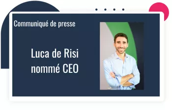 MEGA International nomme Luca de Risi au poste de Chief Executive Officer