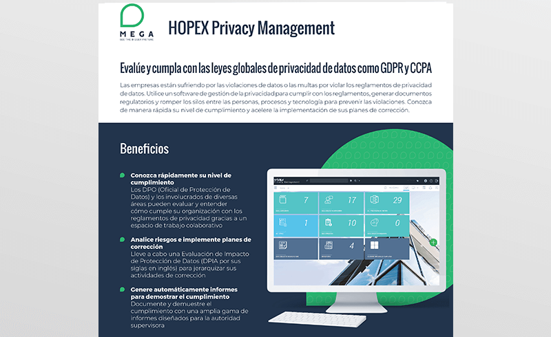 HOPEX Privacy Management