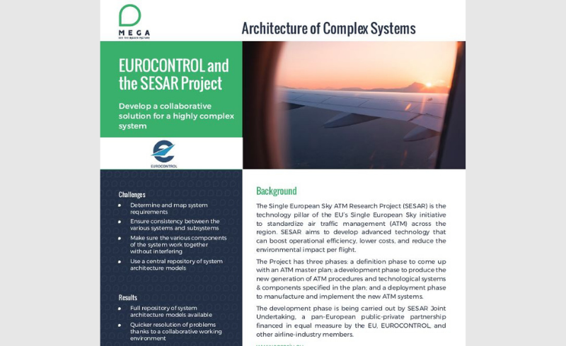Eurocontrol and the SESAR Project - Architecture of Complex Systems